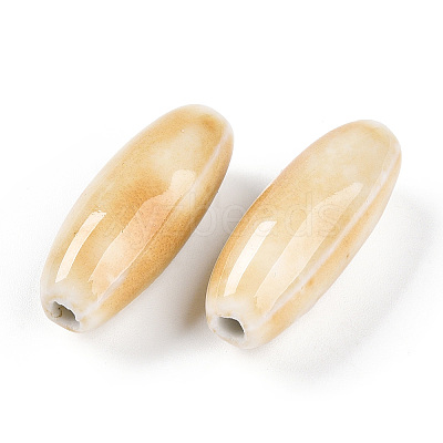 Handmade Porcelain Beads PORC-N008-07Q-1