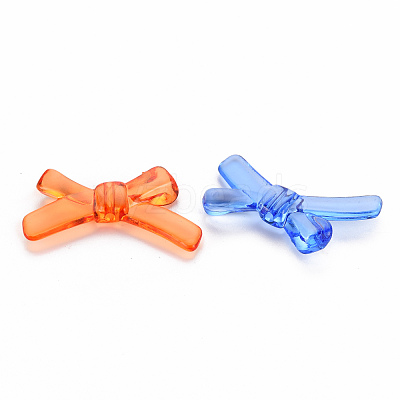 Transparent Acrylic Beads X-TACR-S154-55B-1