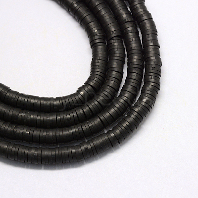 Handmade Polymer Clay Beads X-CLAY-R067-5.0mm-42-1