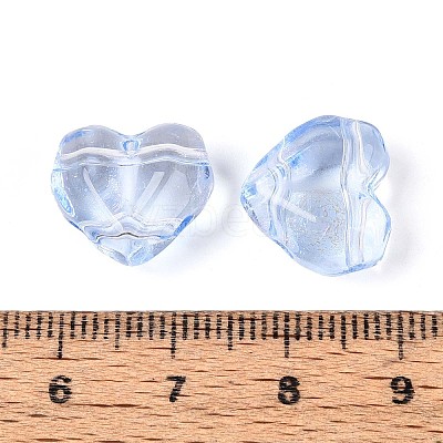 Transparent Glass Beads GLAA-T028-03I-1