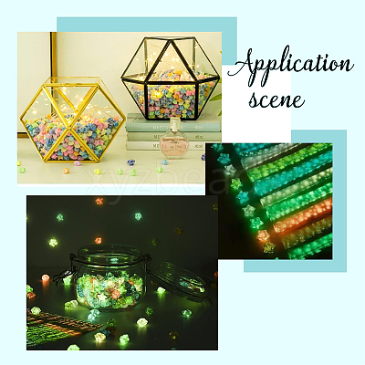 4Sets Luminous Lucky Star Origami Paper DIY-SC0027-36B-1