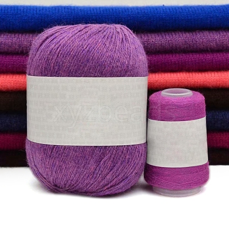 Hand-Woven Cashmere 3 Shares  Yarn PW-WG392F4-30-1