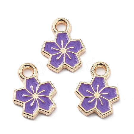 Alloy Enamel Charms ENAM-S022-01I-1