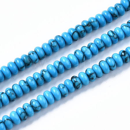 Synthetic Turquoise  Beads Strands G-S366-119-1