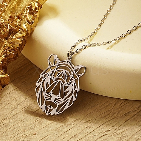 Non-Tarnish Stainless Steel Color Stainless Steel Pendant Necklace GF1493-05-1