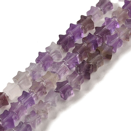 Natural Amethyst Beads Strands G-G085-B01-01-1