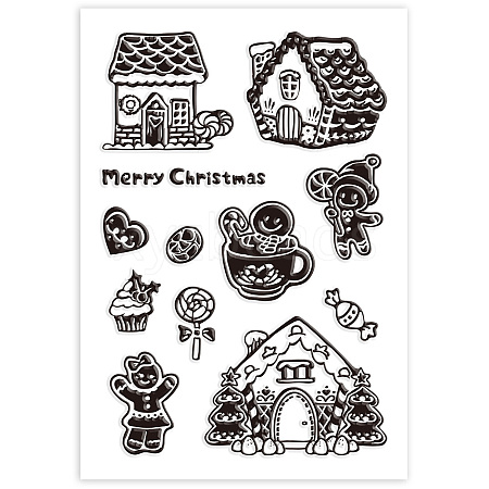 Custom PVC Plastic Clear Stamps DIY-WH0448-0086-1