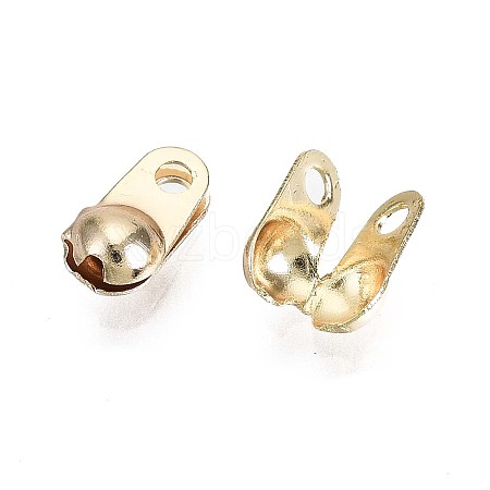 Brass Bead Tips X-KK-T056-44G-NF-1