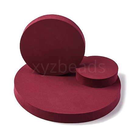 3Pcs EVA Foam Jewelry Display Pedestals for Jewellery Display PW-WG87303-04-1