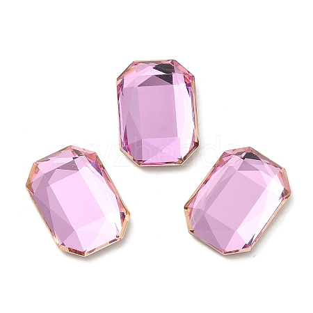 Glass Rhinestone Cabochons RGLA-P037-14A-D223-1