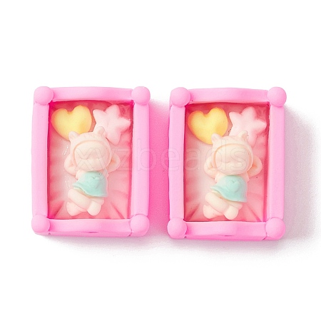 Opaque Resin Cabochons LS-RESI-Z001-13D-1