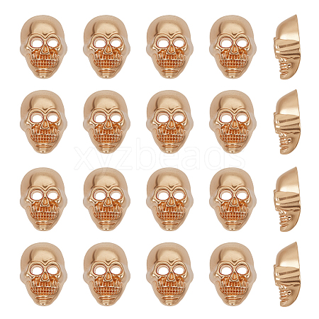 20Pcs 2-Hole Zinc Alloy Buttons FIND-OC0013-67G-1