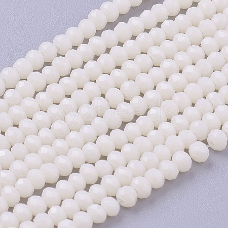 Imitation Jade Glass Beads Strands GLAA-G045-A21-1