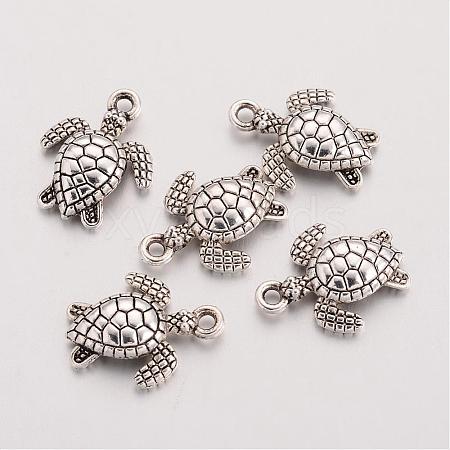 Tibetan Style Zinc Alloy Charms TIBEP-S287-38-1