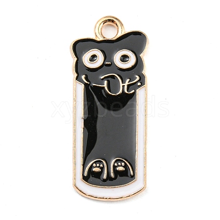 Alloy Enamel Pendants ENAM-K070-02KCG-02-1