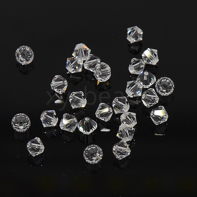 Wholesale Austrian Crystal Beads, 5301 4mm, Bicone, Crystal, Size ...